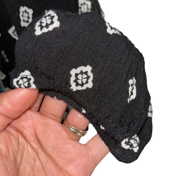 Justice Girl’s Beaded Embroidered Geometric Print Tassel Peasant Dress Size 14 - Picture 12 of 15